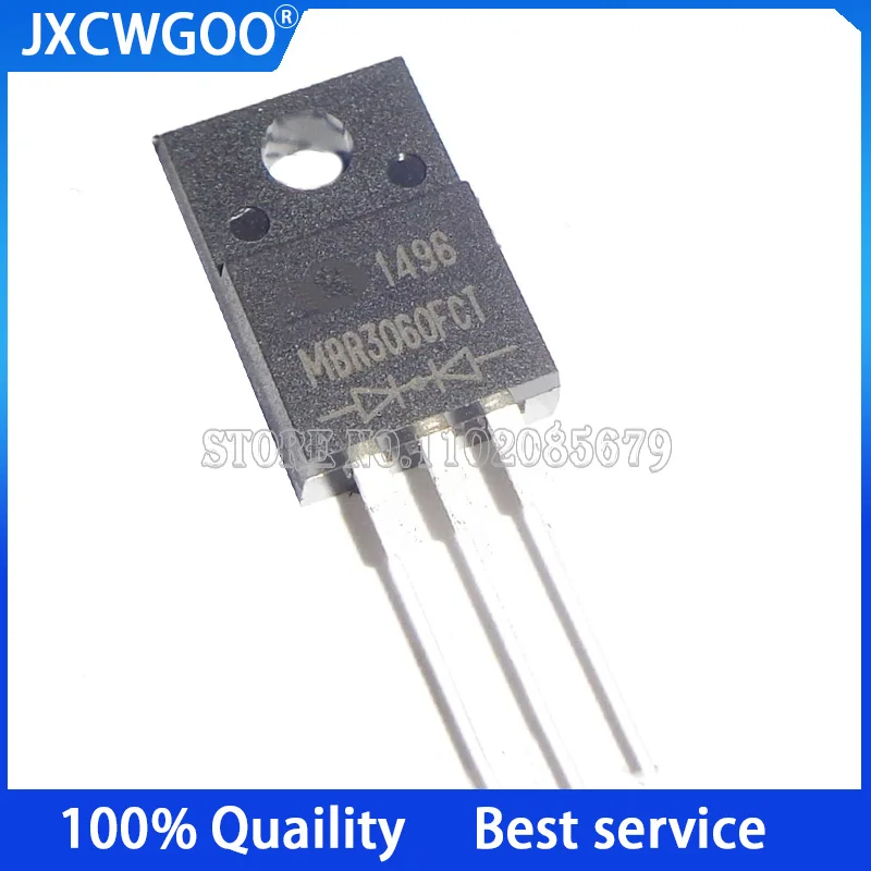 

10 шт MBR3060FCT MBR3060 TO-220F новый оригинальный