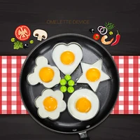 5style new stainless steel fried egg pancake shaper omelette mold mould kitchen accessories cooking tools gadgets rings for home
