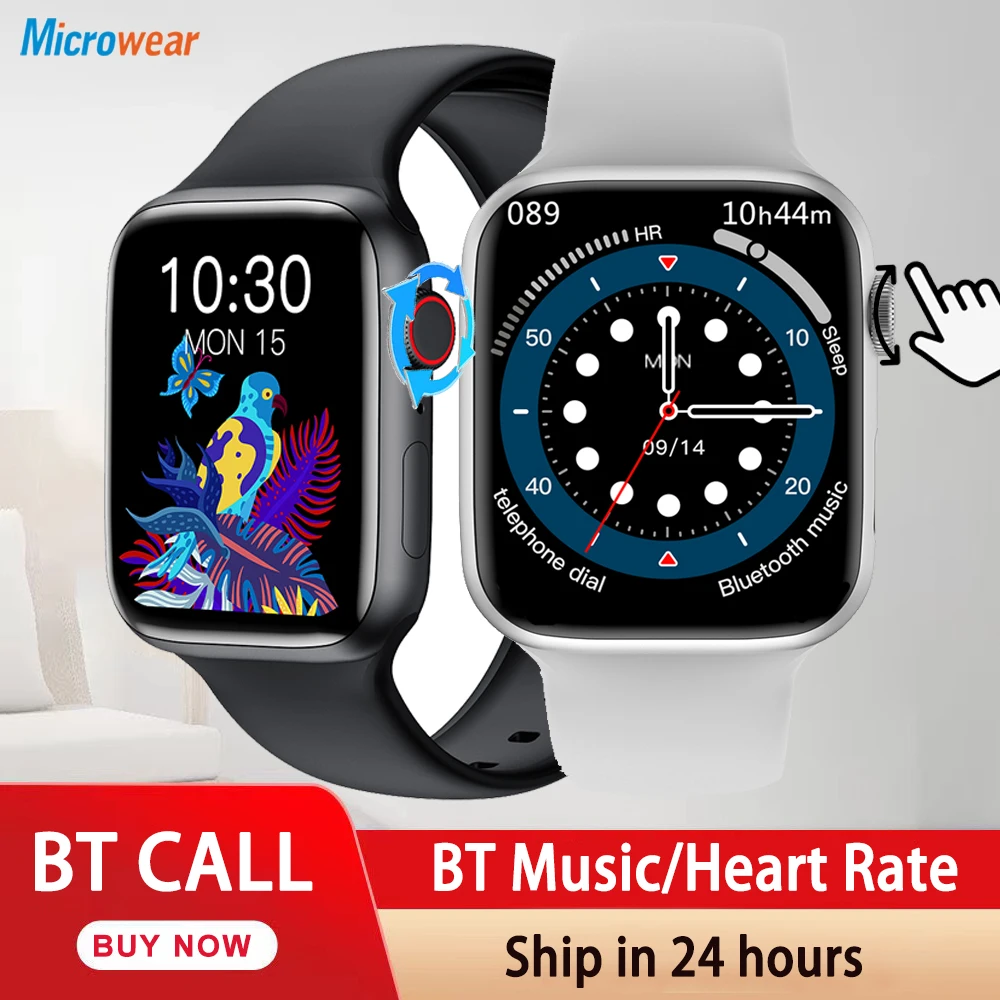 

2022 New Smart Watch 1.75 Inch Blue Tooth Call Heartrate Music Play Wristwatch Women Men Sport Fitness Smartwatch PK W27 Pro W37