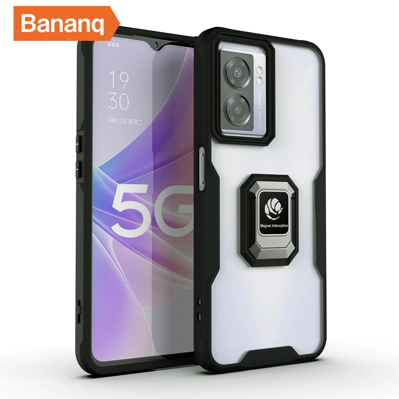 

Bananq Shockproof Case For OPPO Reno 8 8Z 7 7Z 6 Lite 5 4 Stand Cover For Realme 6 7 8 9 Pro Plus 10 V13 5G C33 C35 Narzo 50A