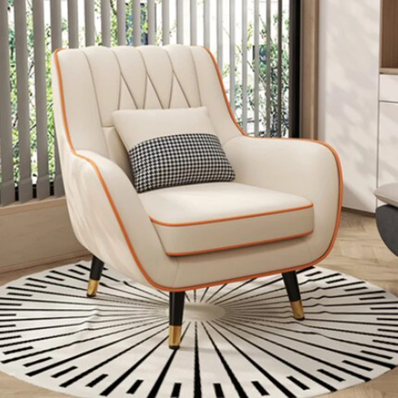 

Hand Luxury Recliner Chairs Sofa Living Room Individual Dinner Kitchen Chair Creative Sedie Sala Pranzo Furnitures KTY023 WYH