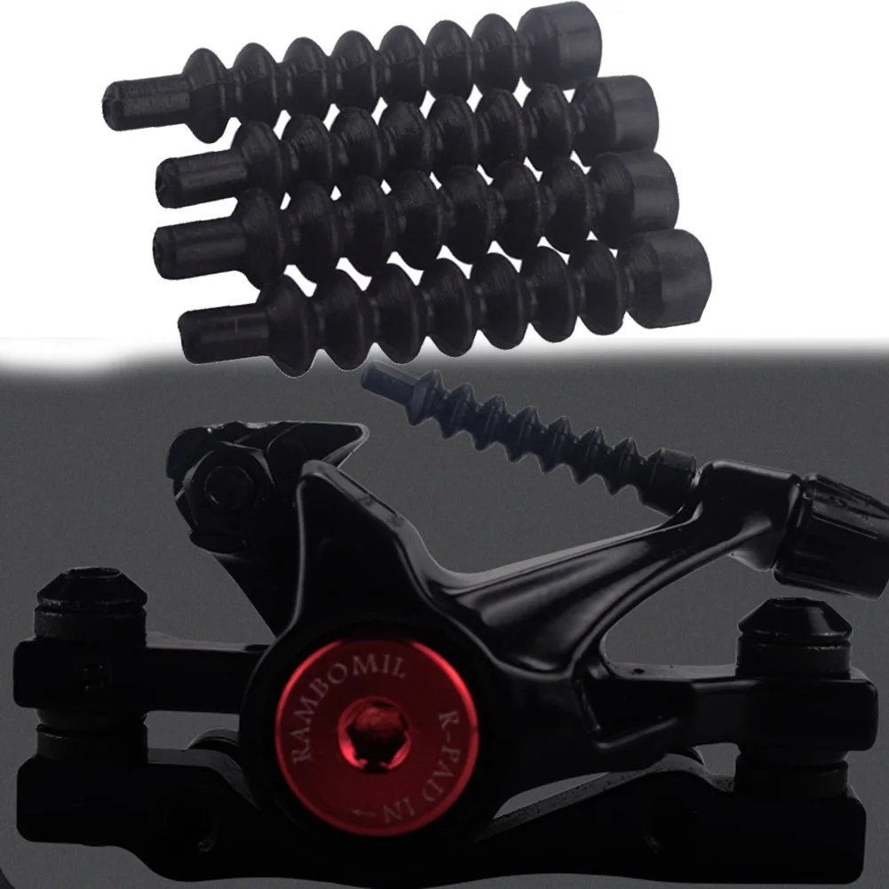 

4X Mountainous Bicycle Line Brake Disc Brake Protective Sleeve Highway Vehicle Disc Brake Line Dust Cover Cushion Rubber Hose