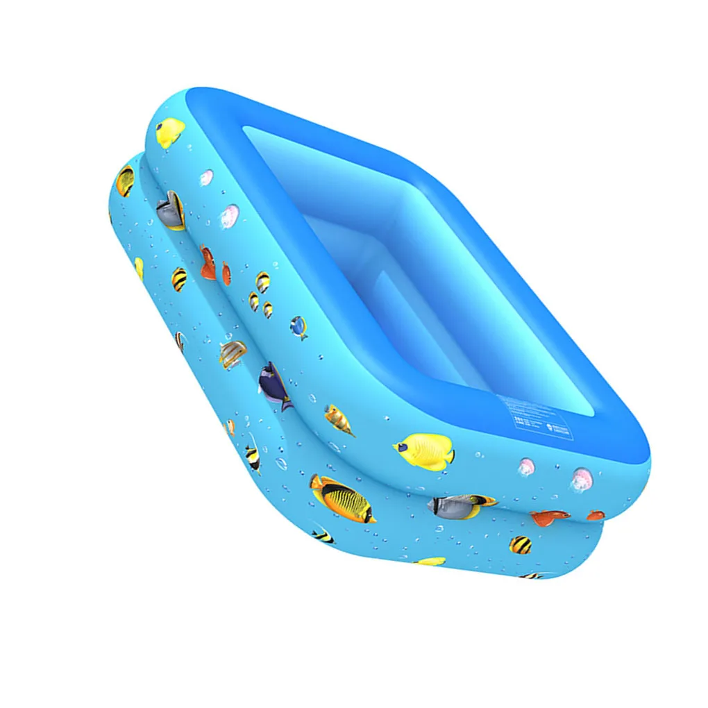 

Independent Airbag Inflatable Pool Kid Swimming Bathtub Adjustable Blow Up Pool Family Pond