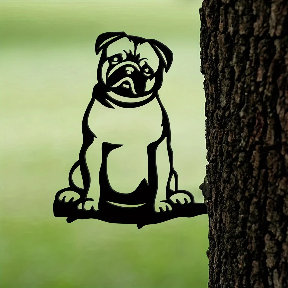 Металлический Силуэт Moppy Dog Puppy Love Cutout Countryside Street Decor Декор Дома И Сада Идеальный