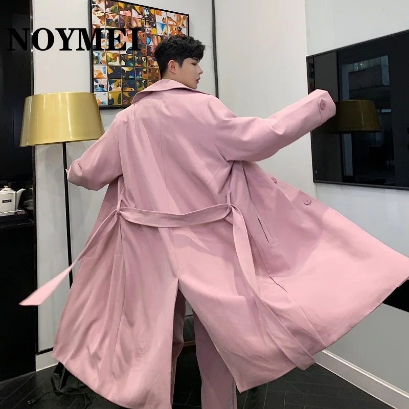 

Комплект одежды NOYMEI мужской из четырех предметов, модные розовые брюки, галстук, рубашка, Блейзер, красивый модный Весенний костюм WA1592 в Корейском стиле