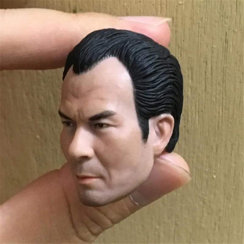 Фото Shih Kien Head Sclupt масштаб 1/6 мужской солдат азиатская звезда голова резьба модель для 12in экшн-фигурки коллекции №4
