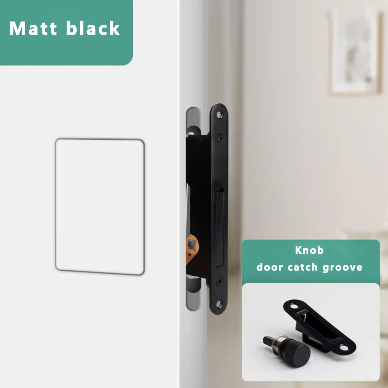 

Невидимый дверной замок SUTM для деревянных дверей