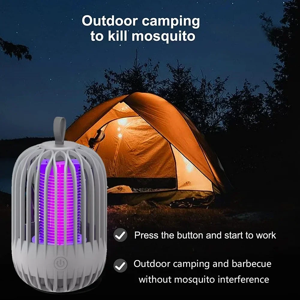 УФ-лампа-ловушка для насекомых с электрошоком