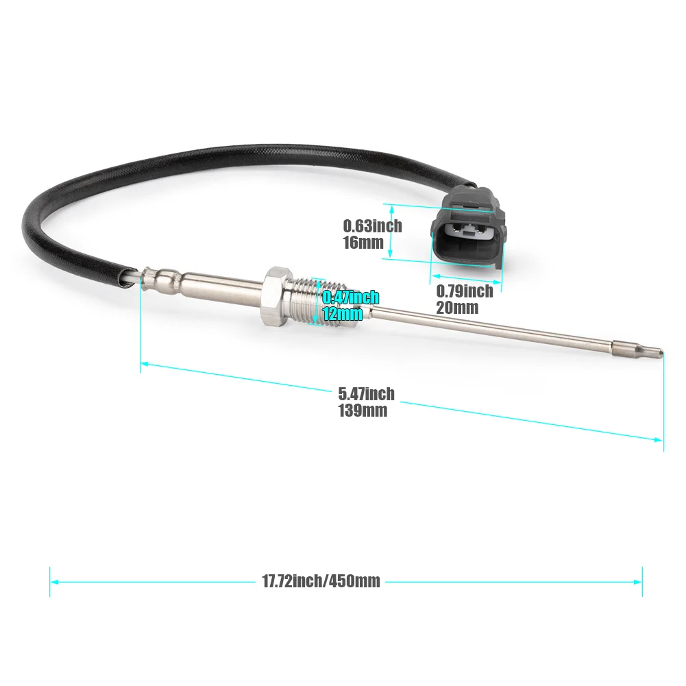 Новый датчик температуры выхлопных газов 89425-71070 для Toyota Hilux Land Cruiser PRADO 2 8