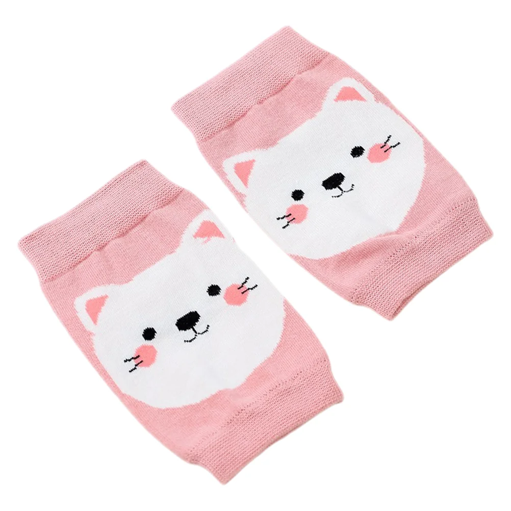 

Knee Pads Toddler Crawling Protective Infant Cartoon Cat Protector Cotton Baby Protectors