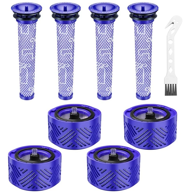 

Сменный HEPA-фильтр для пылесоса Dyson V6, сравнение с деталями 966741-01 и 965661-01