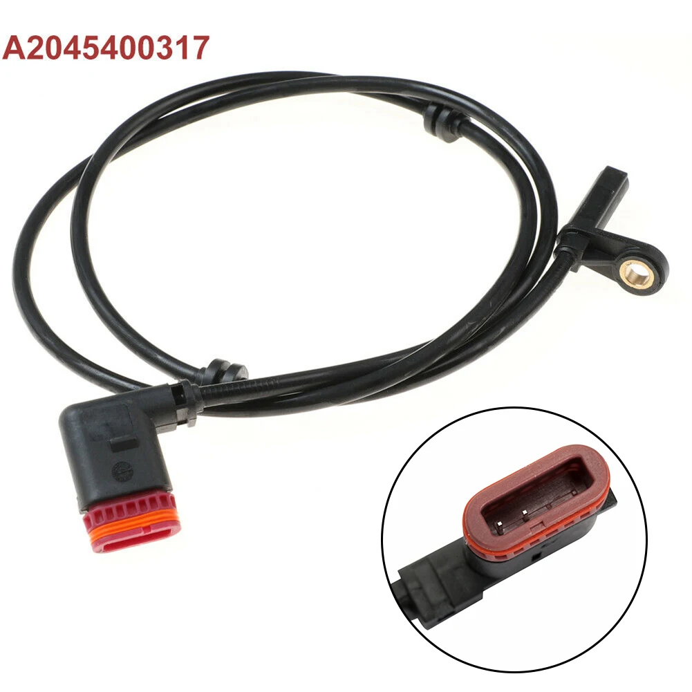 

1x Durable Rear ABS Speed Sensor A2045400317 Quick Response For Mercedes W204 C250 C350 Perfectly Replace Factory OEM Parts