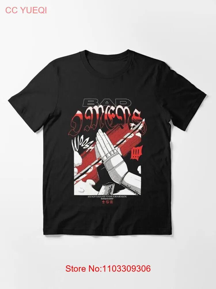 New Bad Omens - подарок Katana для фанатов рубашка унисекс S-5XL NW02_149