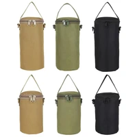 outdoor tactical water bottle pouch military camping hiking hunting kettle bag gas storage bottle protective case carrier holder