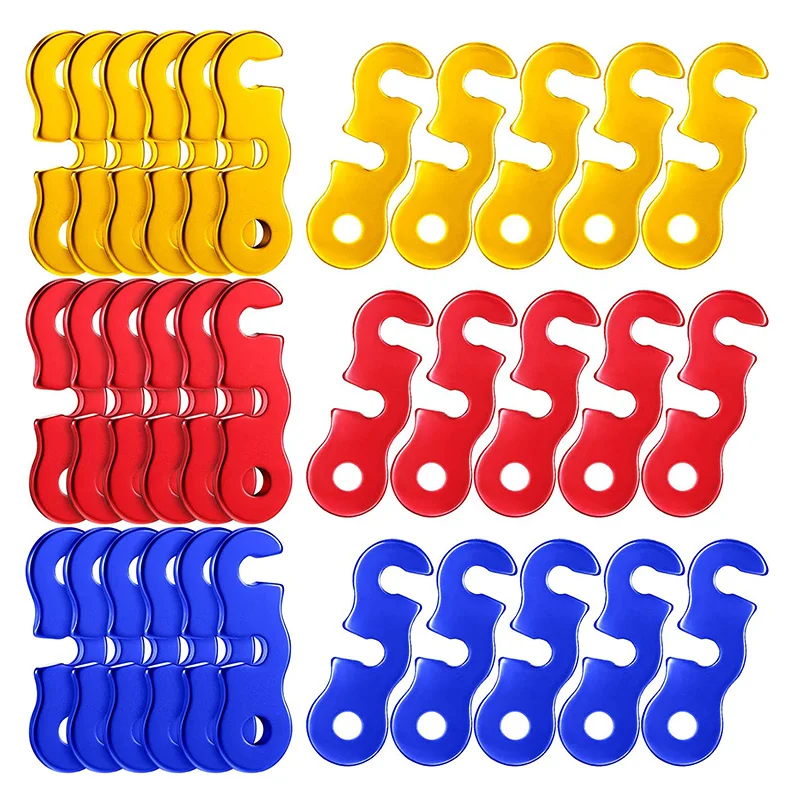 

10 шт., держатели для палатки, из алюминиевого сплава