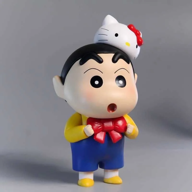 Kawaii Crayon Shin Chan's Clown модное украшение для рабочего стола товары в стиле аниме хит