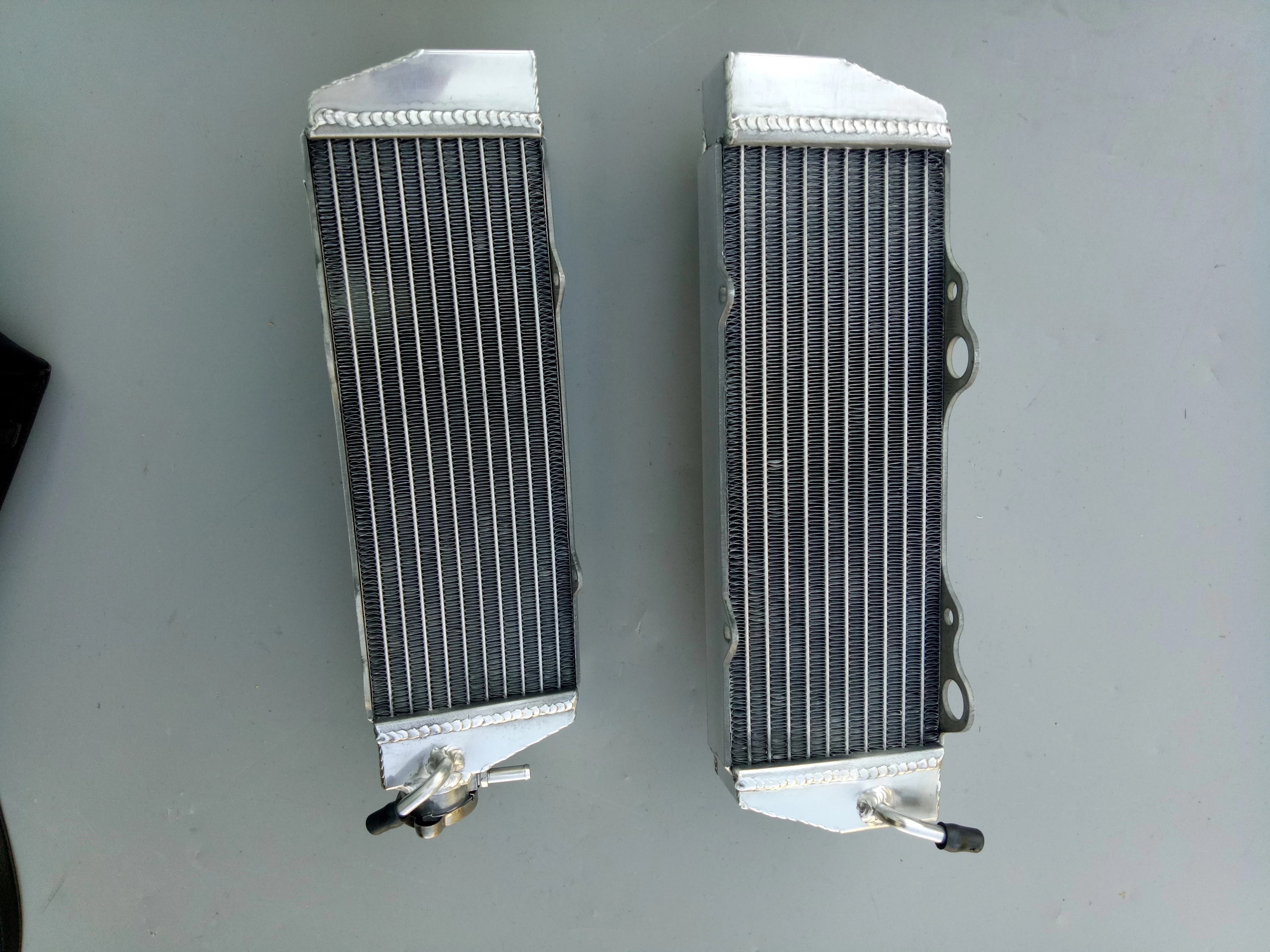 Для 1995-2001 HUSQVARNA TE410 TE 410 алюминиевый радиатор Охлаждающая охлаждающая жидкость 1995