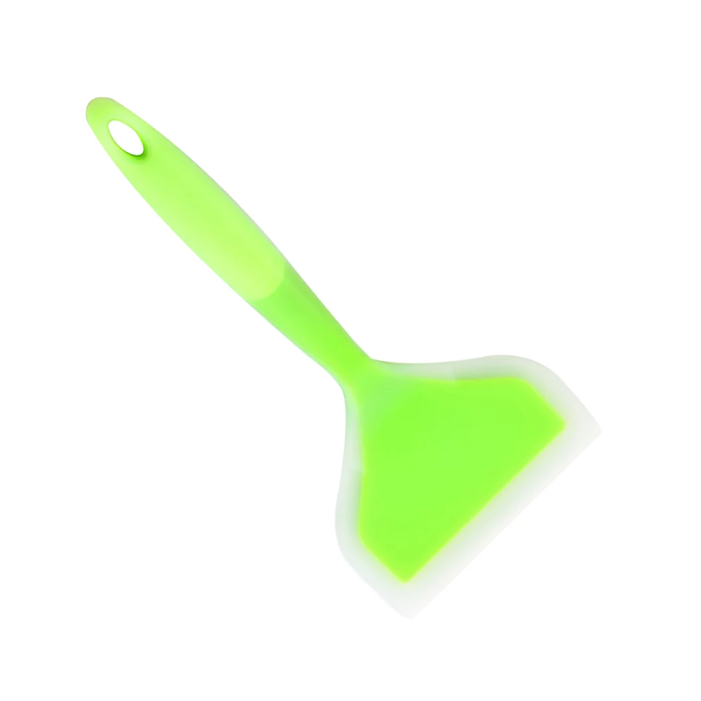 

Wide Silicone Spatulas Heat-Resistant Cookware Heat-resistant Turner Tool Burr-free Smooth Restaurant Bakery Accessory