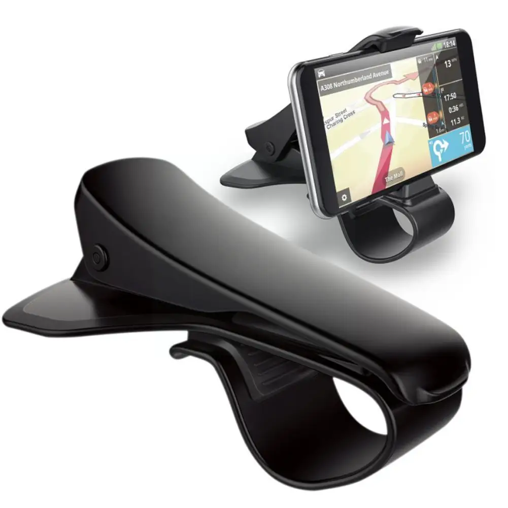 

Car Phone Holder Mount Stand Holder For Cell Phone In Car GPS Display Dashboard Bracket For Iphone Samsung Huawei P7V0