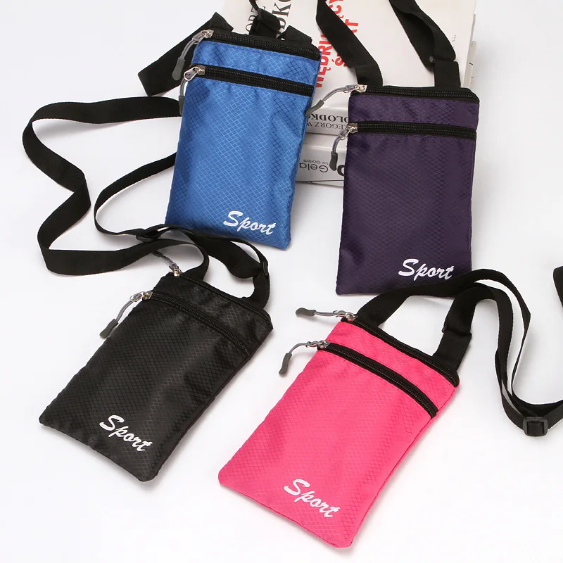

Unisex Sports Backpack Outdoor Waist Bag Mobile Phone Shoulder Bag Running Traveling Waterproof Waist Bag Women Purse Gym Bag