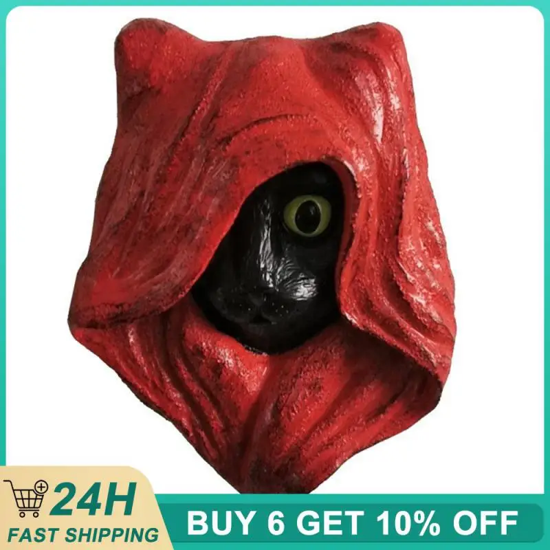 

Decoration Painted Durable Firm Pendant Halloween Mystery Solid Cartoon Cat Festival Preservative Household Feel Wall Hanging