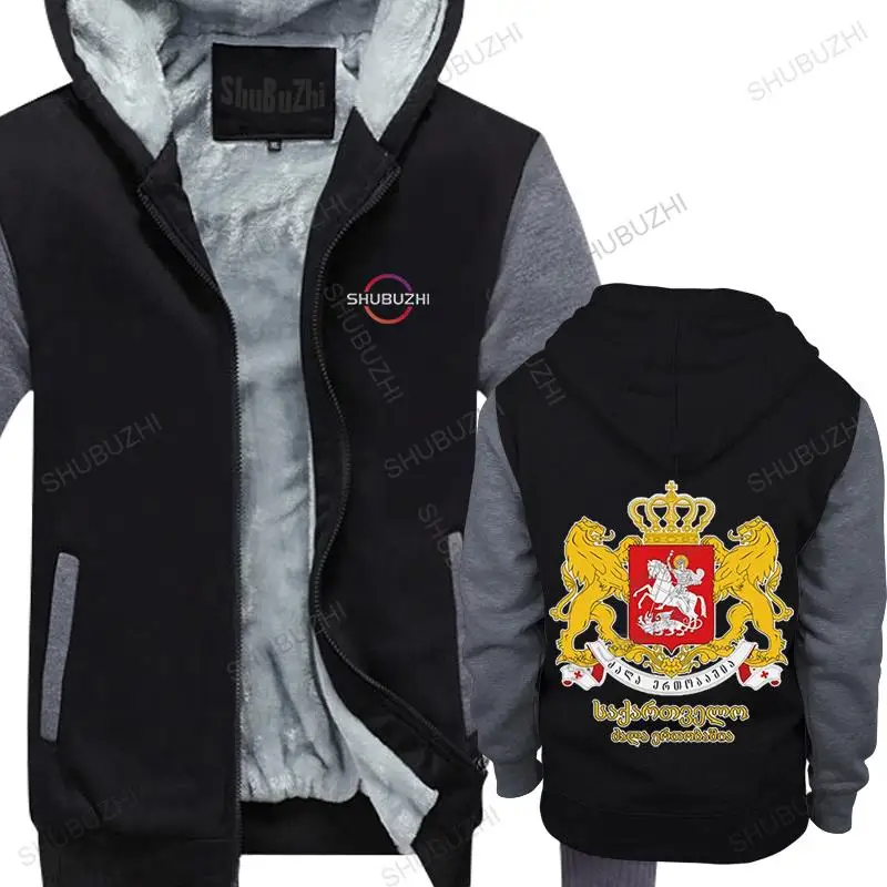 

Georgia men fleece hoody fashion new jerseys nation team cotton thick hoodie clothing winter jacket country Casual GEO Georgian