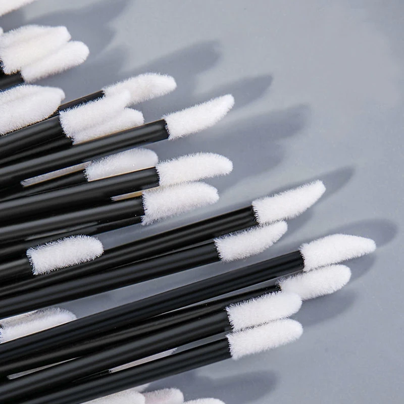 50 шт. одноразовая кисть для губ макияж ресниц микрощеточка наращивания