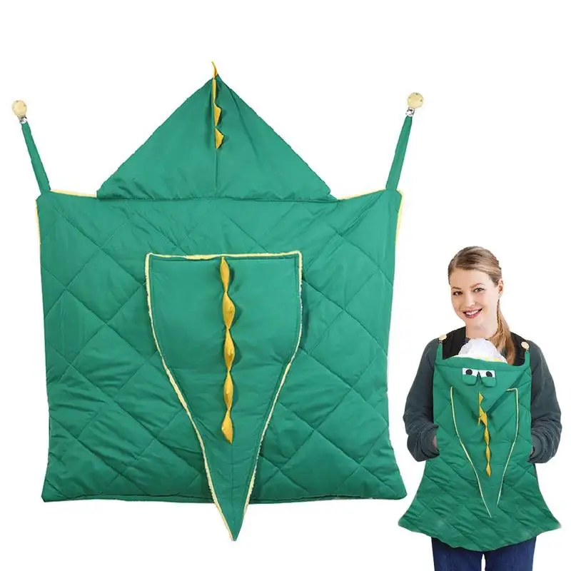 

Cartoon Baby Carrier Cloak Autumn Winter Baby Carrier Cover Multifunctional Baby Cartoon Cloak Windproof Newborn Thicken Warm