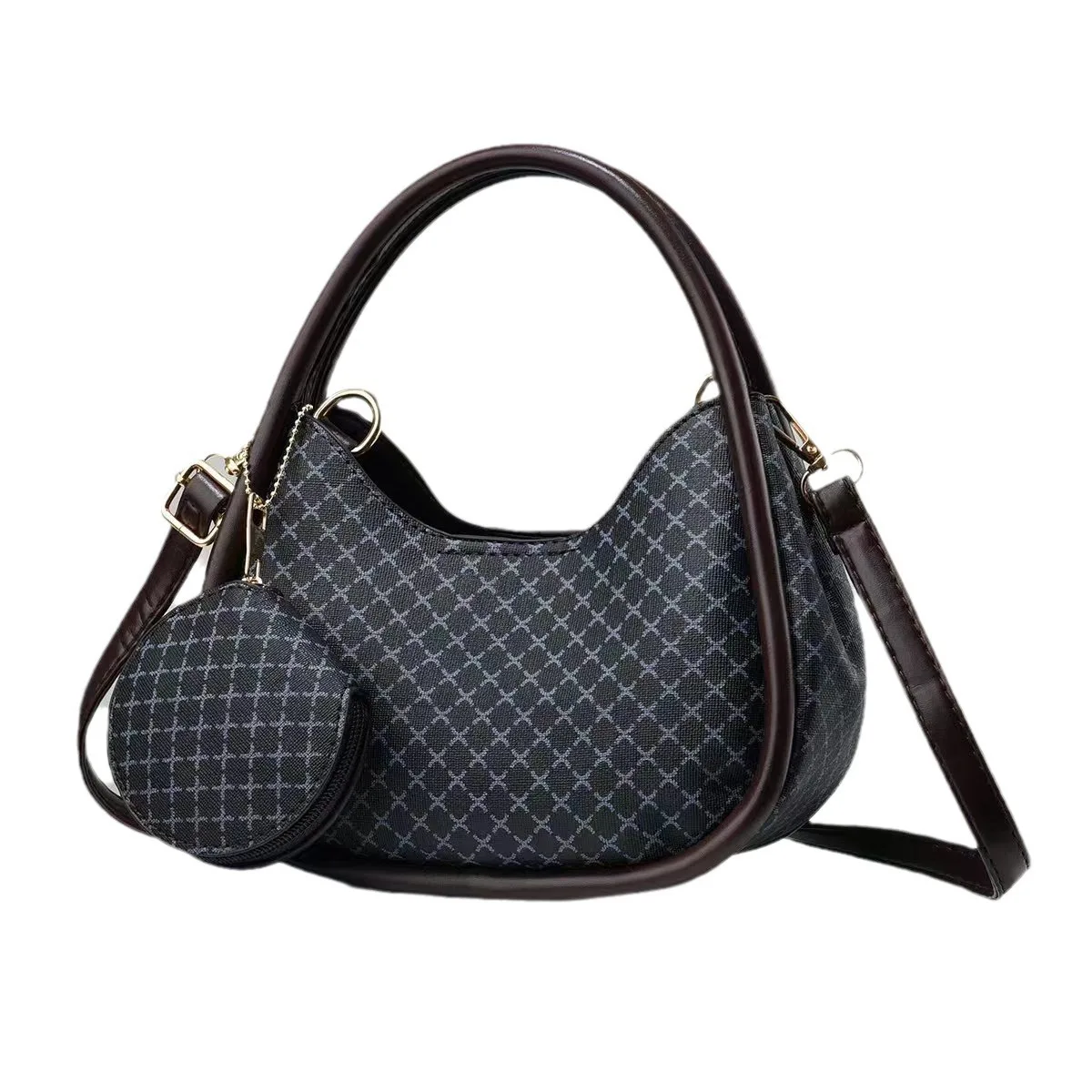 Женская сумка на плечо 2024 роскошная дизайнерская женские сумочки кожаная с