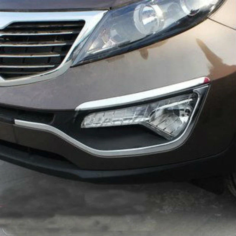 Хромированный чехол для переднего противотуманного века из АБС-пластика kia 2011-2015