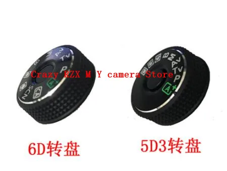 

NEW Runner Top Cover Function Dial Model Button Label For Canon EOS 5D mark III 5D3 6D 70D Digital Camera Repair Part
