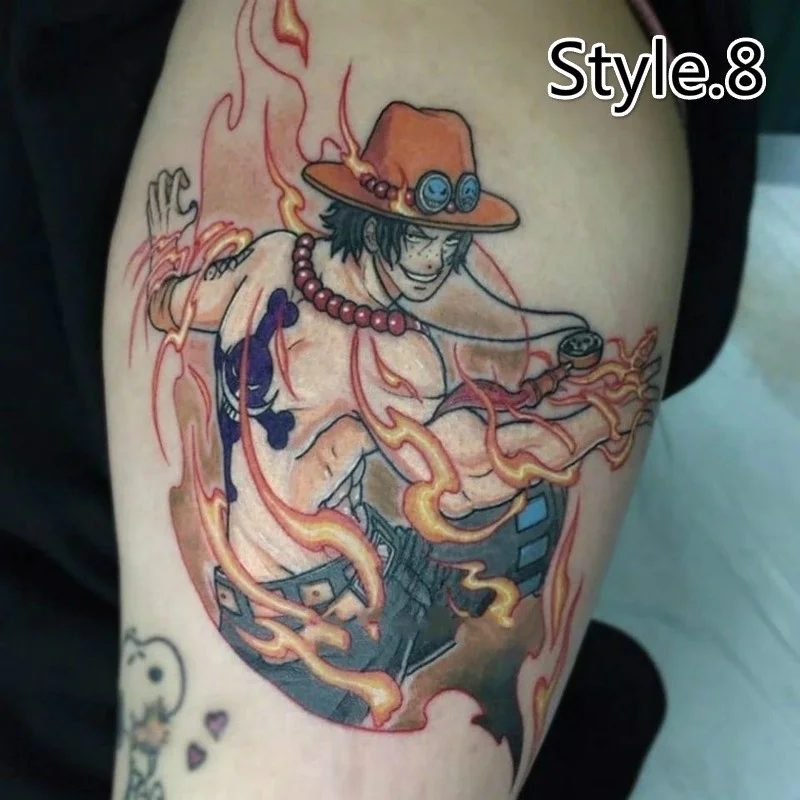 Временные татуировки Луффи Зоро Чоппер из аниме Ван-ПИС водостойкая