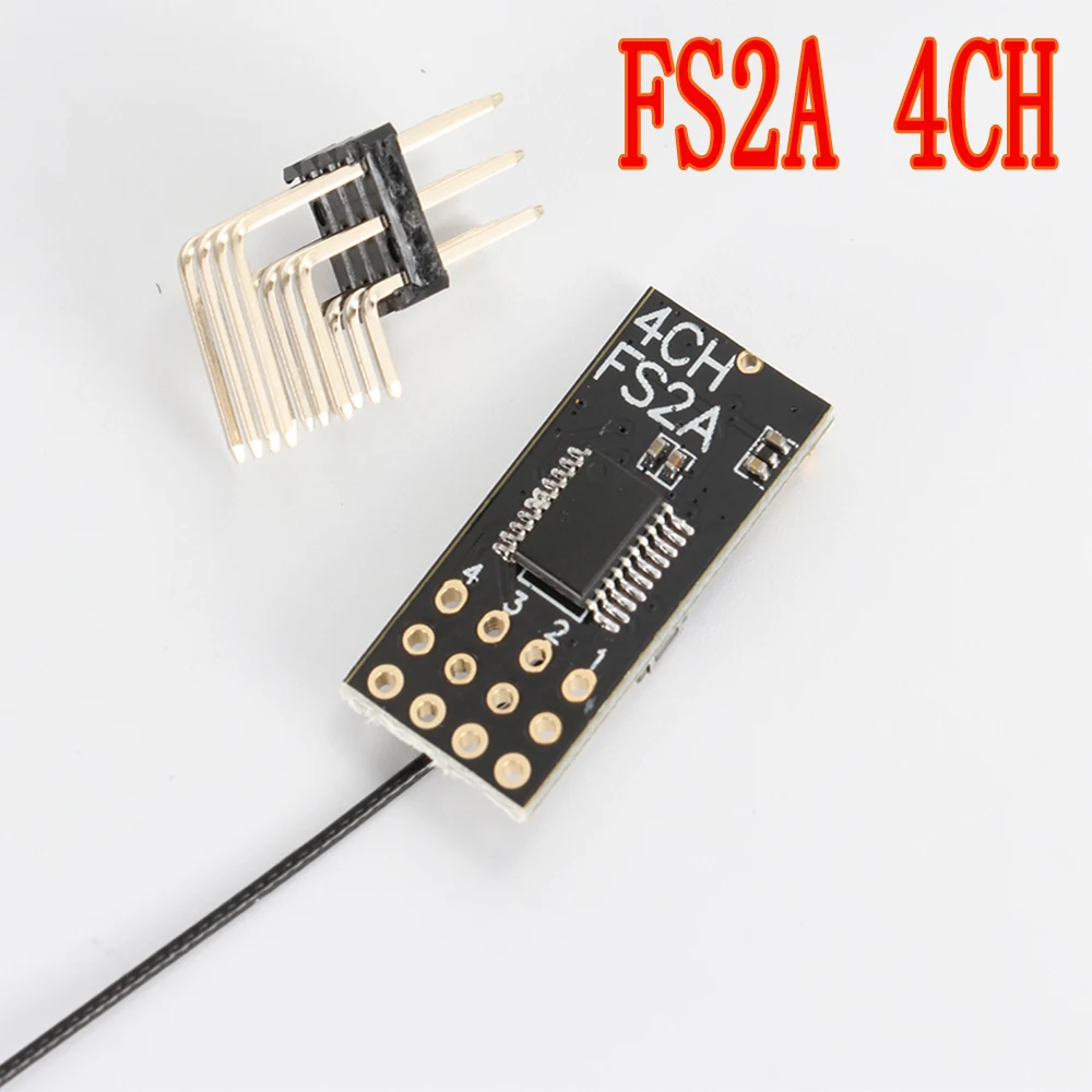 

New Arrival FS2A 4CH AFHDS 2A Mini Compatible Receiver PWM Output for Flysky i6 i6X i6S / FS-i6 FS-i6X FS-i6S Transmitter