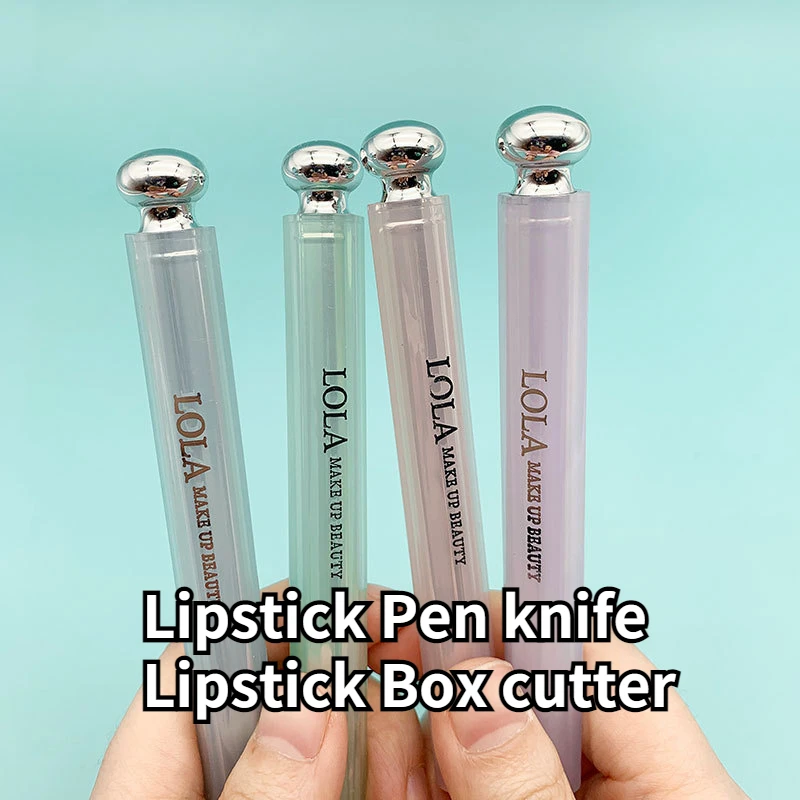 

Корейская гравировальная ручка, резак для бумаги, помада, ручка, нож конфетных цветов, брикет, художественный инструмент, офисные и школьные...