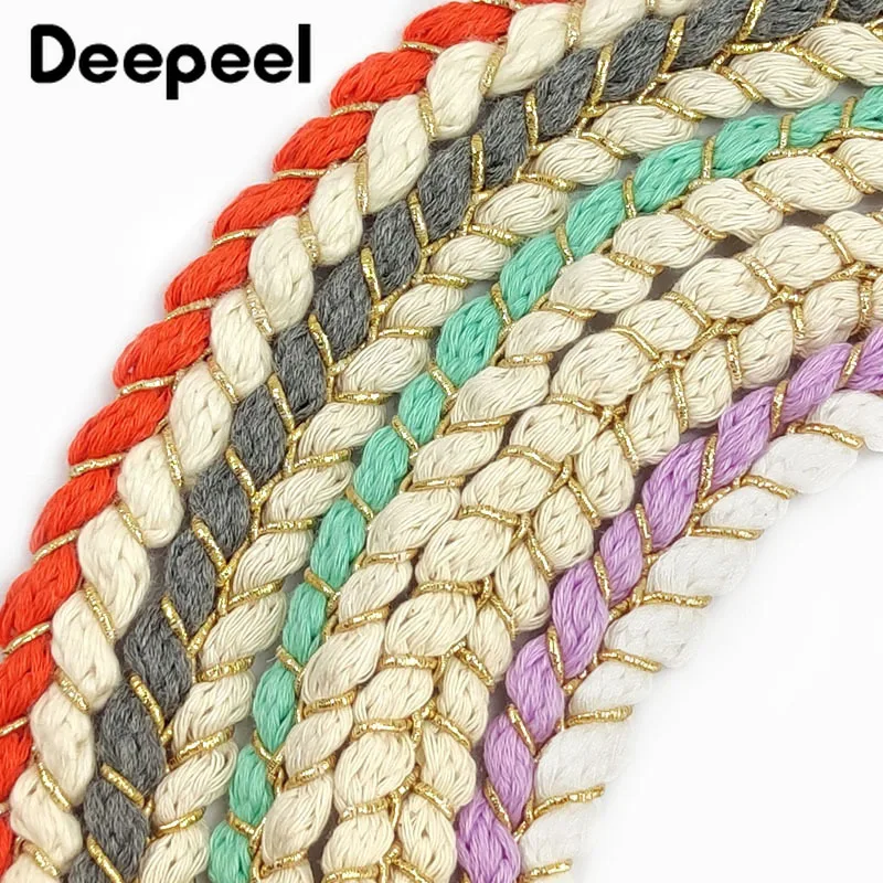 Deepeel цветной шнур женские плетеные сумки 1 5 см ремешок 80/100/120 сумка через плечо на