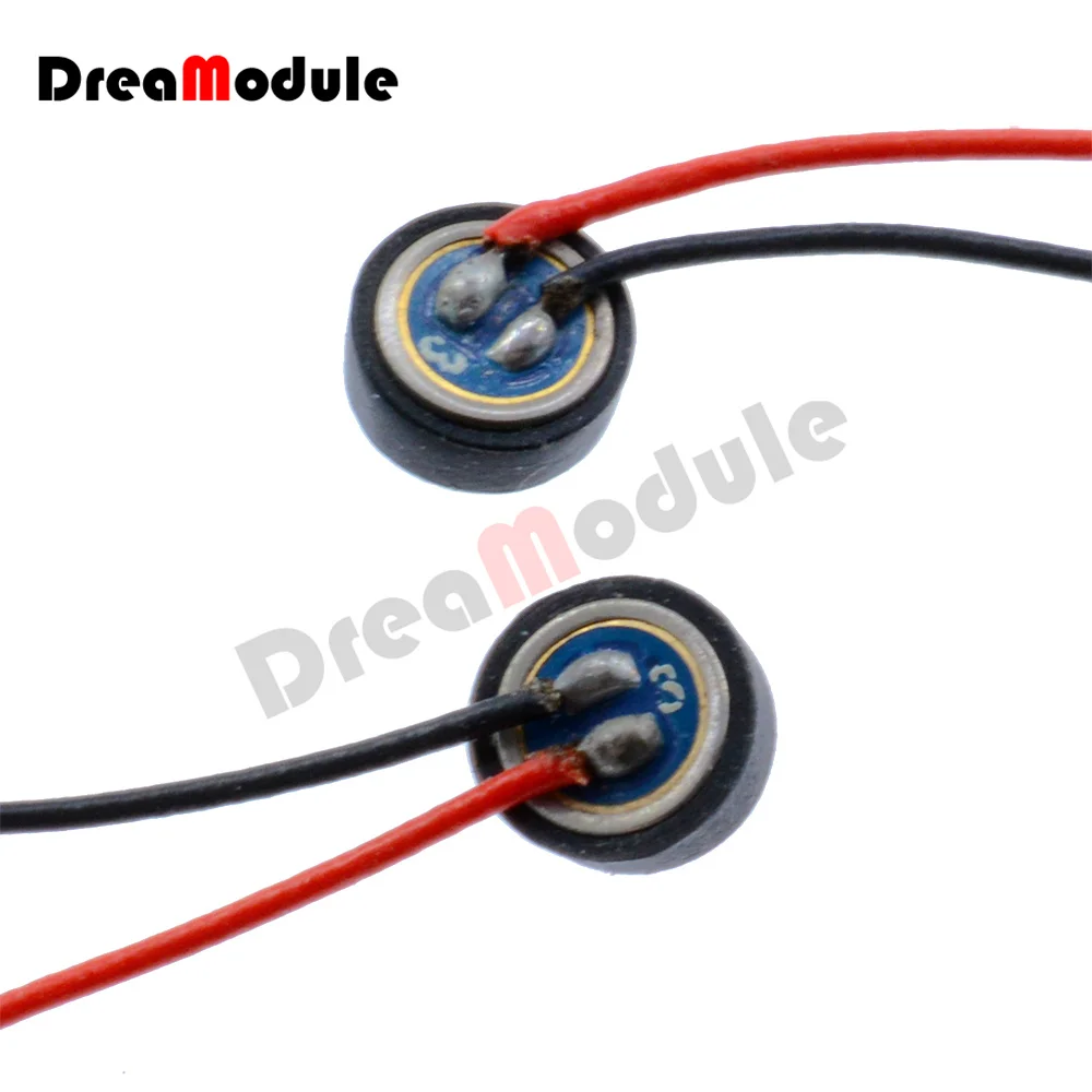 

10 Pieces Electret Condenser MIC Condenser Electret Microphone 4mm x 1.5mm for PC Phone MP3 MP4 2 Wire Condenser Microphone