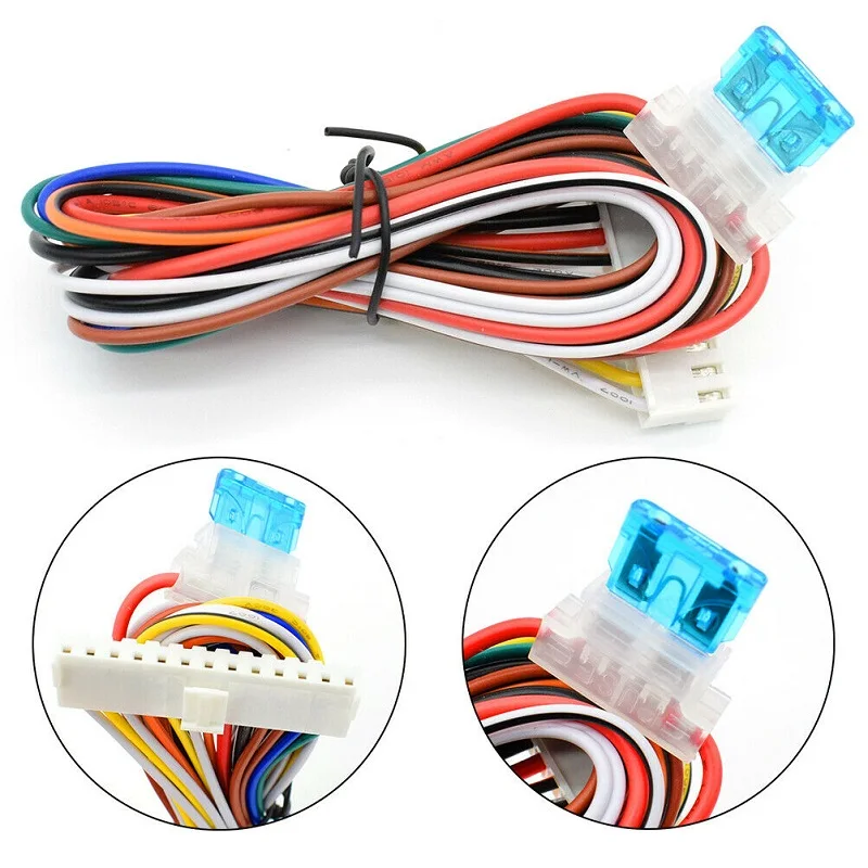 Универсальный автомобильный 3-кнопочный пульт дистанционного управления 12 В