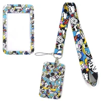 mickey mouse characters lanyard for keys phone cool neck strap lanyard for camera whistle id badge cute webbings ribbons gifts