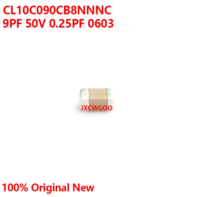 

100 шт. 9pF 50 в 0.25pF CL10C090CB8NNNC 0603 C0G оригинальный новый