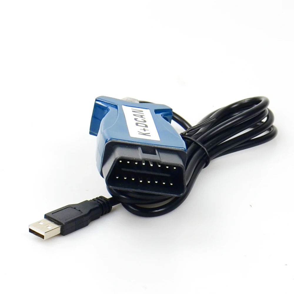Фото Горячая Распродажа для BMW K + DCAN FTDI 9241A с переключателем K DCAN OBD 2 OBD2 для адаптера BMW №3