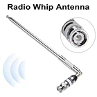 Ручная телескопическая авиационная Модель 118-136 МГц, длинный стержень авиационного диапазона с интерфейсом BNC, высокий успех в офисе