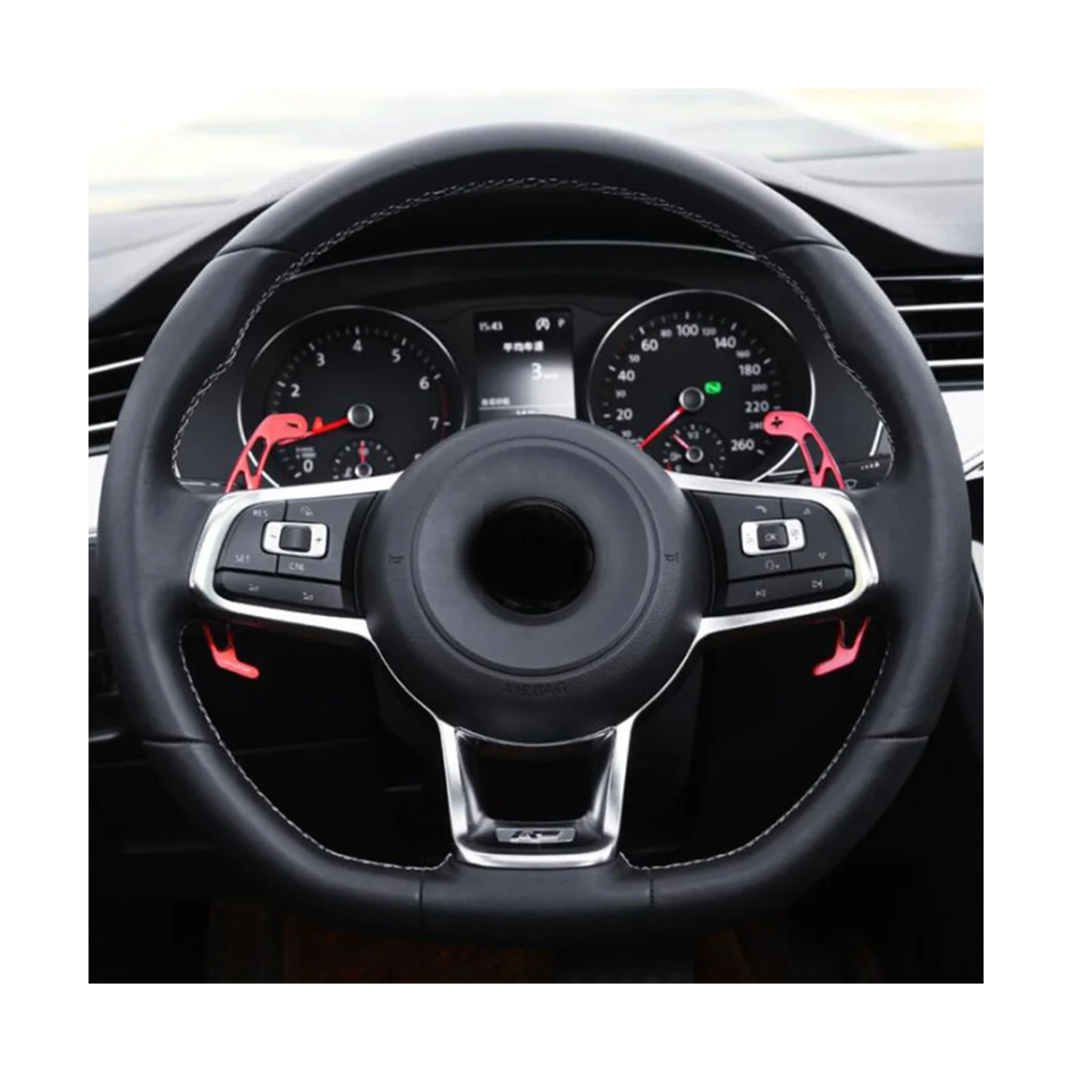 1 пара автомобильный рычаг переключения передач на руль для GOLF MK7 R GTD GTE 7 2014-2019