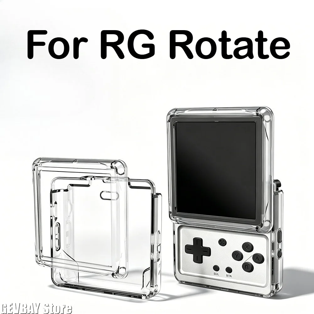 Фото Защитный чехол из ТПУ для ANBERNIC RG Rotate, ударопрочный, водонепроницаемый и износостойкий, для портативной игровой консоли №1