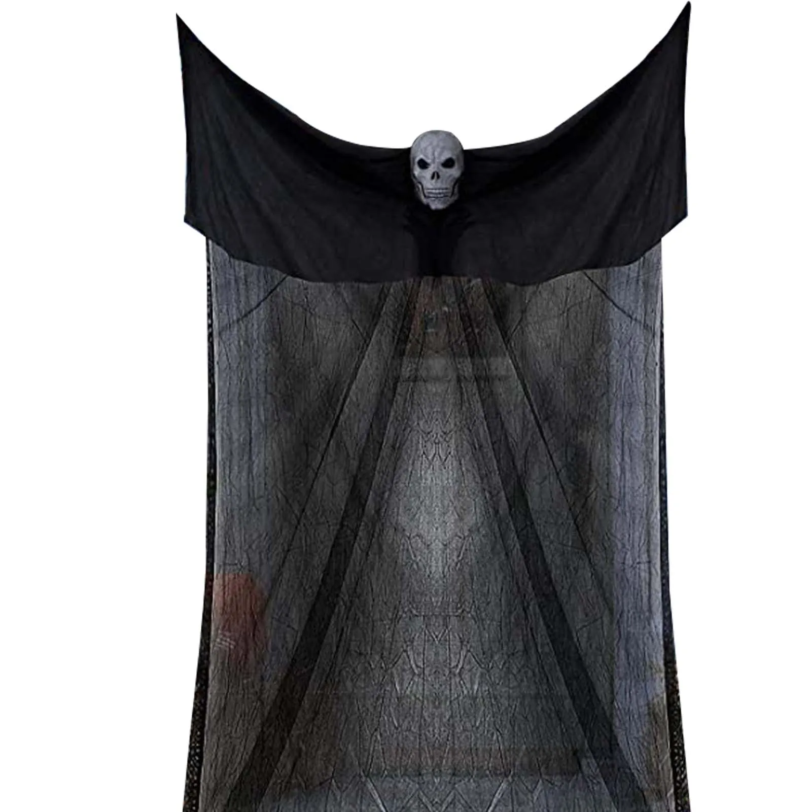 

Украшения для Хэллоуина привидения, светящиеся глаза, украшение для Хэллоуина, Страшный вызов и светодиодный мигающий светящийся череп, ст...