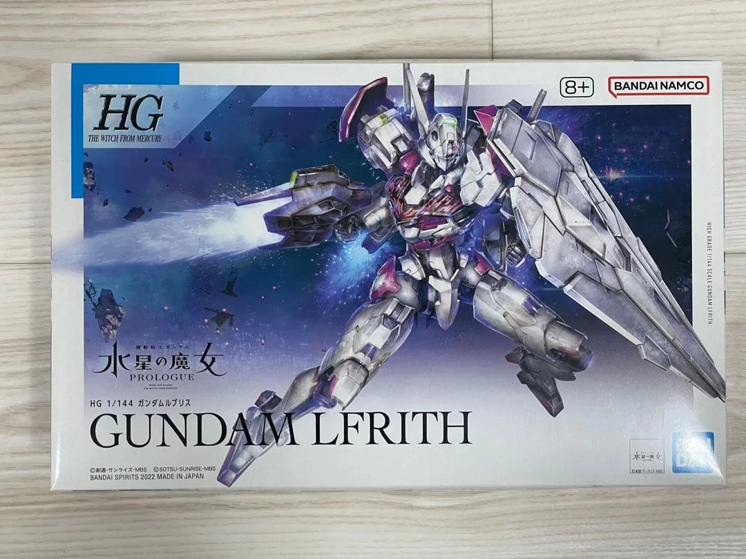Фото Оригинальная фигурка Bandai HG 1/144 «Ведьма с Меркурия» GUNDAM AERIAL LFRITH CALIBARN ZOWORT NAION HEAVY DILANZA, аниме-экшн-фигурка №4