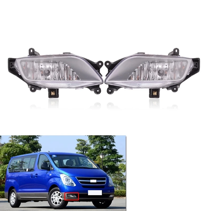 

Car Front Bumper Fog Light Foglight Replacement Running Lamp for Hyundai MPV H-1 Wagon Starex H1 2011-2014