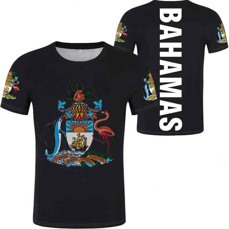 

Bahamas t camisa bhs país diy camisa bs bandeira nação roupas impressão livre feito sob encomenda foto faculdade preto branco ve