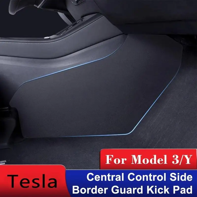 

Противоударная Накладка для Tesla Model 3/Y, центральное управление, боковые защитные накладки, защитный чехол для задней двери, кожаный коврик, аксессуары для интерьера