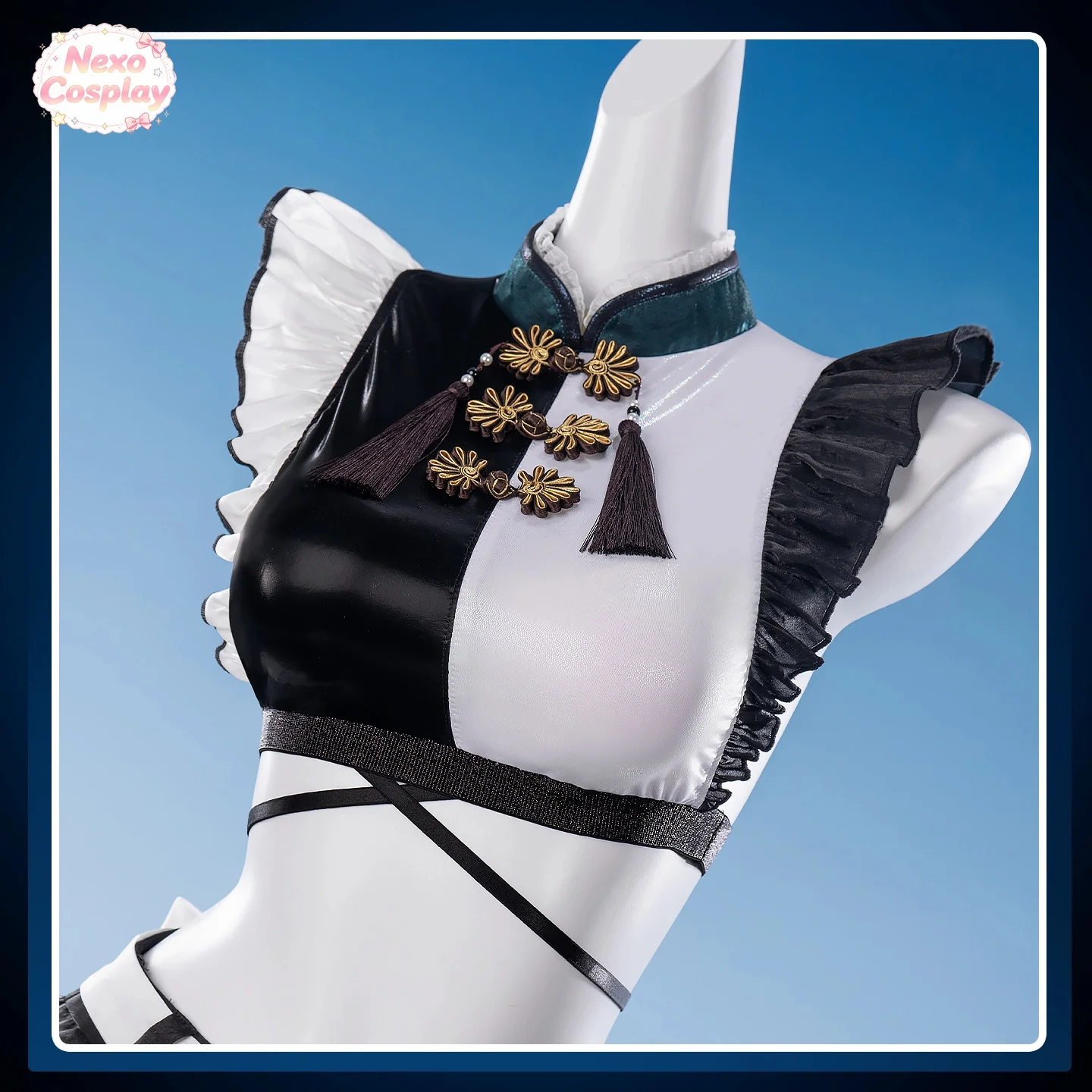 Фото Костюм для косплея NIKK Nayuta: Игровой костюм горничной-кофейни из игры NexoCosplay №4