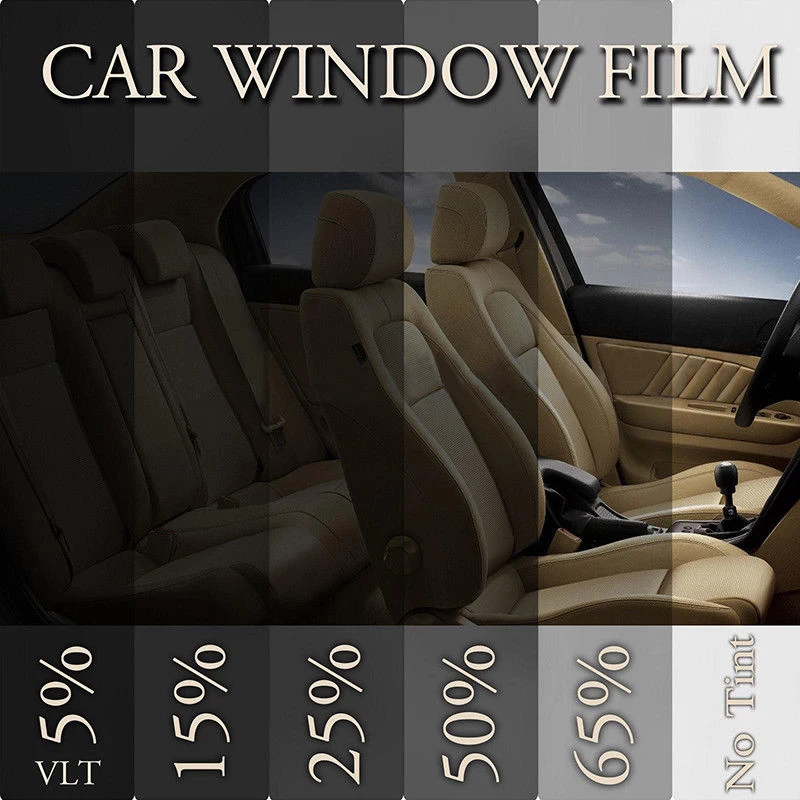 

Glass New Window Black Car Auto TINTING 50x100cm 15% VLT Pro Parts Engine Latest Tint Durable
